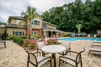 Refreshing pool and sundeck